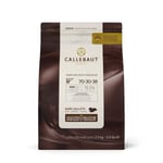 Callebaut Chocolate Callets -extra Dark (70,5%)- 2,5 Kg Varm Vit