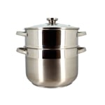 Couscoussier Menastyl 10l Inox Diamètre 24 Cm