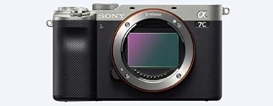 Sony Alpha 7 C Full-frame Mirrorless Interchangeable Lens Camera (Compact and Lightweight, Real-time Autofocus, 24.2 Megapixels, 5-Axis Stabilisation System, Large Battery Capacity) - Silver