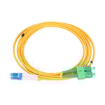 Extralink SC/APC-LC/PC | Patchkabel | Enmod, Duplex, 9/125um, 2mm, 1.5m