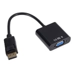 DisplayPort to VGA Adapter, DP Display Port to VGA Converter Male to Female 1080P for Lenovo, Dell, HP, ASUS and More