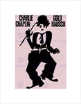 Wee Blue Coo Ad Cultural Movie Film Charlie Chaplin Gold Rush 1962 Wall Art Print