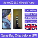 Motorola Moto G22 XT2231-2 LCD Screen Display Touch Digitizer Assembly Black UK
