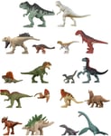 Jurassic World Minis Leksaksdinosaurier Blandade 1-2 st