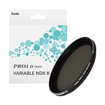 Kenko Variable ND Filter PRO1D Smart Variable NDX II 55mm ND3 ~ 32 X -shaped FS