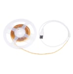 LED-list AGGE USB - 5V / Vit / 200 cm, Varm (3000K)