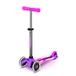 Micro - Micro Sparkcykel - Mini Deluxe Glow LED Plus, Rosa
