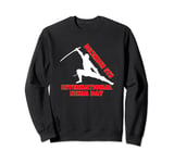 International Ninja Day Figurine de guerrier 5 décembre Sweatshirt