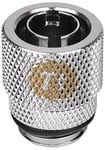 Thermaltake Pacific 3/8-Inch ID x 1/2-Inch OD Compression Fitting - Chrome