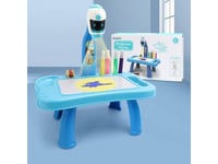 Leantoys Miniprojektor Robotbord 2In1 Tillbehör Blå