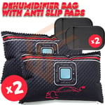 2x Car Home Dehumidifier Large Dry Bag Moisture Killer Absorber Pad Reusable