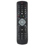 Vbestlife Universal Media Remote Control Premium ABS Durable Wear Resistant Television Controller Replacement Accessory for Philips TV YKF347-003