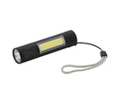 LED-ladattava taskulamppu LED/400mAh musta