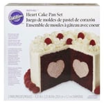Wilton Heart Tasty-fill Cake Pan Set Multicolor