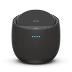 Belkin SoundForm Elite Hi-Fi Smart Speaker + Wireless (Voice-Controlled Bluetooth Speaker, Amazon Charger Alexa Speaker, Sound Technology by Devialet, AirPlay2 Enabled) - Black