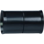Hekaplast 125 mm PEH skarvhylsa för korrugerat kabelrör, svart