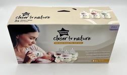 3x Tommee Tippee Closer to Nature Baby Feeding Bottles 150ml 0m+ BNIB
