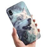 Samsung Galaxy A10 - Cover/Mobilcover Wolf