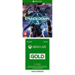 Crackdown 3 + Abonnement Xbox Live Gold 3 mois