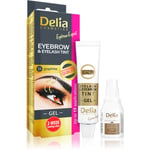 Delia Cosmetics Eyebrow Expert Øjenbrynsfarve med aktivator Skygge 1.1. Graphite 2 x 15 ml