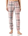 United Colors of Benetton Women's Trousers 3x303f01k Pants, Multicolored Pink White Grey 75 m, XS