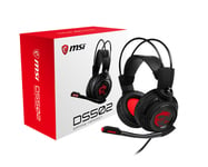 MSI DS502 7.1 Virtual Surround Sound Gaming Headset &#039;Black with A