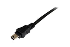 StarTech.com 6 ft USB Y Cable for External Hard Drive - USB A to mini B - USB cable - USB (M) to mini-USB Type B (M) - USB 2.0 - 6 ft - black - USB2HABMY6 - USB-kabel - USB till mini-USB typ B - 1.8 m