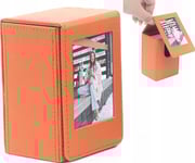Ramka Loveinstant Futerał Etui Case Pudełko Box Box Na 100X Zdjęcia Do Fuji Instax Mini 12 11 40 9 8 7 Evo Link Liplay / Brązowy
