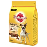 Pedigree Adult Dog Dry Food With Chicken And Vegetables, 900 Pack Of 5