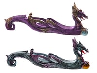 Puckator Celtic Scroll Dark Legends Dragon Cendrier Mixte Hauteur 10,5 cm Largeur 30,5 cm Profondeur 5 cm