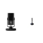 RØDE NT-USB Mini Versatile Studio-quality Condenser USB Microphone with Free Software for Podcasting, Streaming, Gaming, Music Production, Vocal and Instrument Recording & DS1 Desktop Microphone Stand