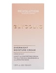 Revolution Skincare Glycolic Acid Glow Overnight Cream Nattkräm Ansiktskräm Nude Revolution Skincare
