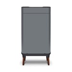 Tower T938022GRY Ozone Sensor Bin with Legs, Large 65L, Hands Free Opening, Carbon Filter, Grey