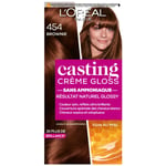 Coloration Cheveux 4.54 Brownie Casting Creme Gloss - La Boîte