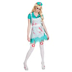 Boland - Costume pour Adulte infirmière sanglante, Halloween, Horreur, fête à thème, Carnaval
