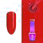 Mollylac - Gellack - Hearts & Kisses - Nr195 - 5g UV-gel/LED Röd