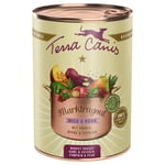 Ekonomipack: Terra Canis Market Ragout 12 x 385 g - Vilt & kyckling med pumpa, päron, timjan