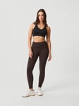 Björn Borg Studio High Waist Comfort Tights Brun, XXL