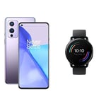 OnePlus 9 5G (UK) SIM-Free Smartphone with Hasselblad Camera for Mobile - Winter Mist 12GB RAM 256GB+OnePlus Watch - Bluetooth 5.0 Smart Watch with 14 days battery life and 5ATM+IP68 Water Resistance
