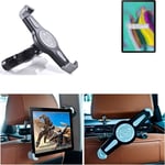 For Samsung Galaxy Tab S5e LTE car holder backseat headrest mount cradle stand h