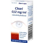 Cleareyes Cleari, ögondroppar, lösning 0,12 mg/ml 5 ml