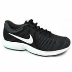 Men's Nike Revolution 4 Eu Black Grey Gym Running Trainers Aj3490 001 Uk 11_12