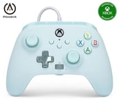 Manette filaire PowerA pour Xbox Series XS Barbe à papa bleue