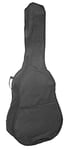 RockJam DGB-01A Acoustic Full Size Electric Guitar Bag and Acoustic Guitar Bag - Black