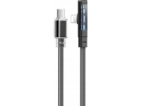 Mcdodo USB-C till Lightning Mcdodo USB-C-kabel CA-3440 90 grader 1,2 m med LED (svart)