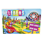 Hasbro Gaming Game of Life Board Game for the whole family for 2-4 players, for children aged 8 and up, contains colourful pens