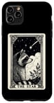 Coque pour iPhone 11 Pro Max The Star Raton laveur Tarot Carte de tarot astrologie raton laveur mystique