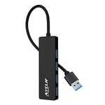 Hub USB 3.0 AYCLIF 4 Ports Ultra Fin pour iMac Pro/MacBook Pro/Mac Mini/Surface Pro/XPS/Notebook PC