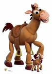 Bullseye Toy Horse Toy Story 4 Official Disney Cardboard Cutout with FREE Mini