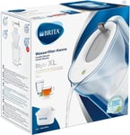 BRITA Style XL Maxtra Pro 3.6L Water Filter Fridge Jug + 1 Cartridge - Grey